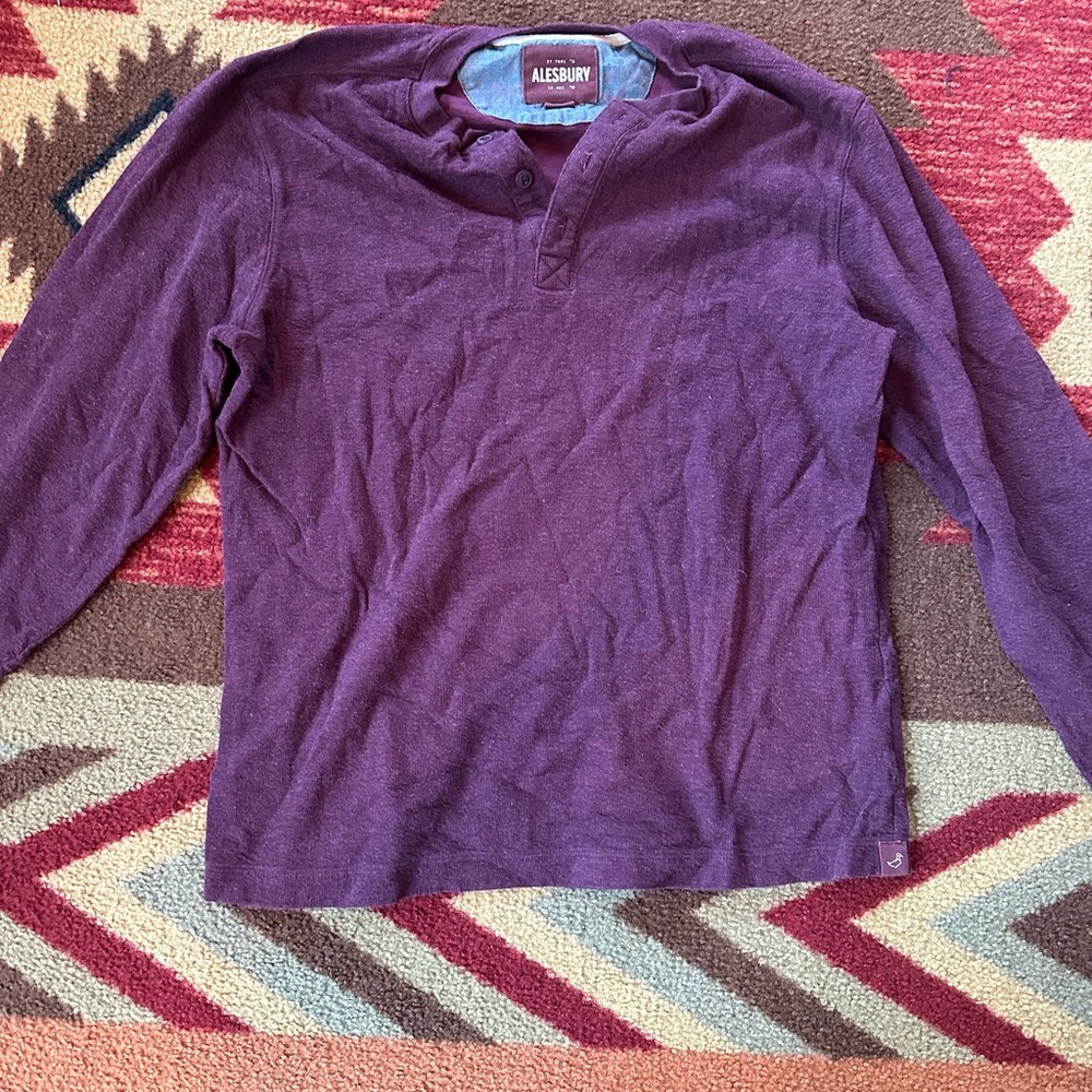Alesbury Plum Henley Top